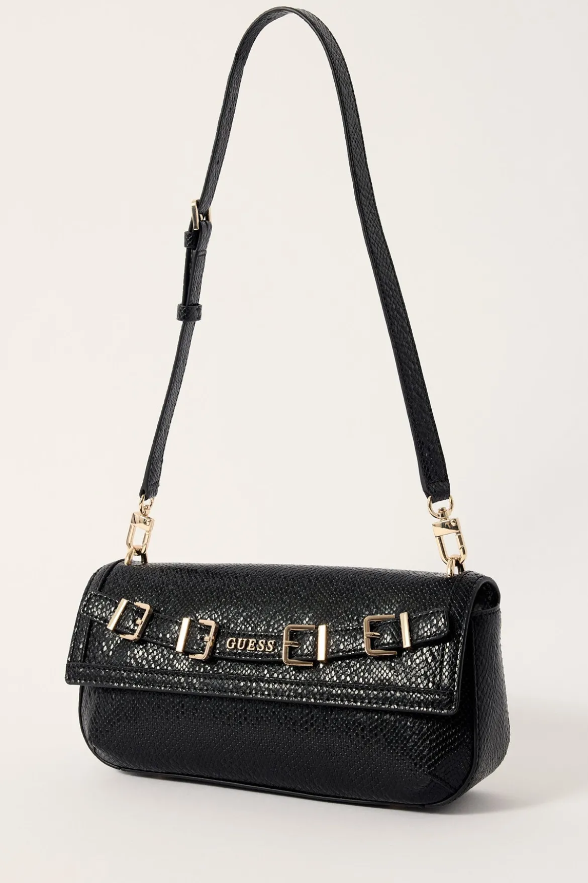 Dovie Flap Shoulder Bag Black