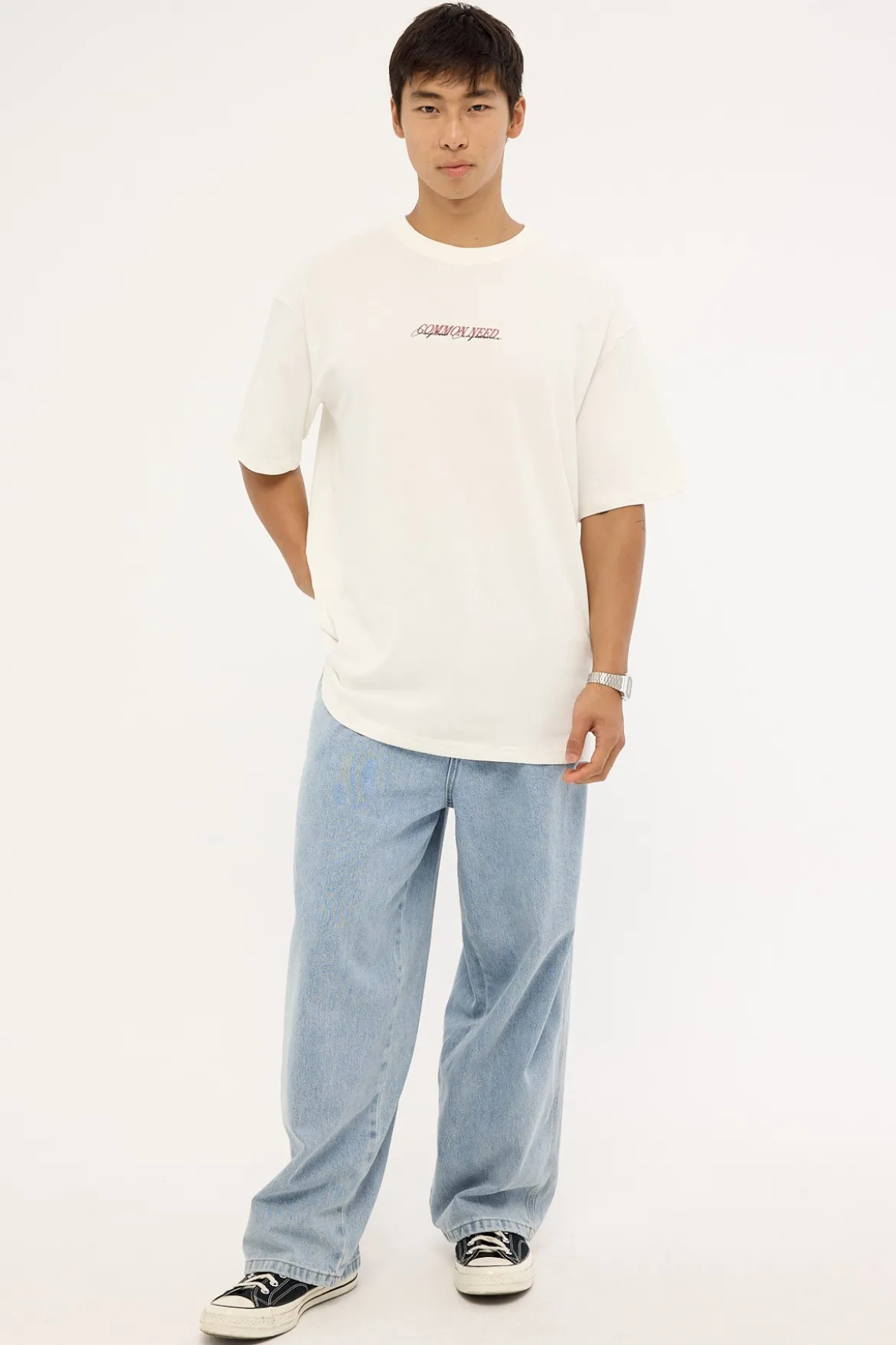 Dozer Baggy Jean Worship Worn Blue Denim
