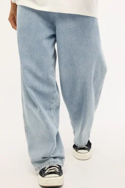Dozer Baggy Jean Worship Worn Blue Denim