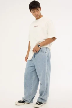 Dozer Baggy Jean Worship Worn Blue Denim