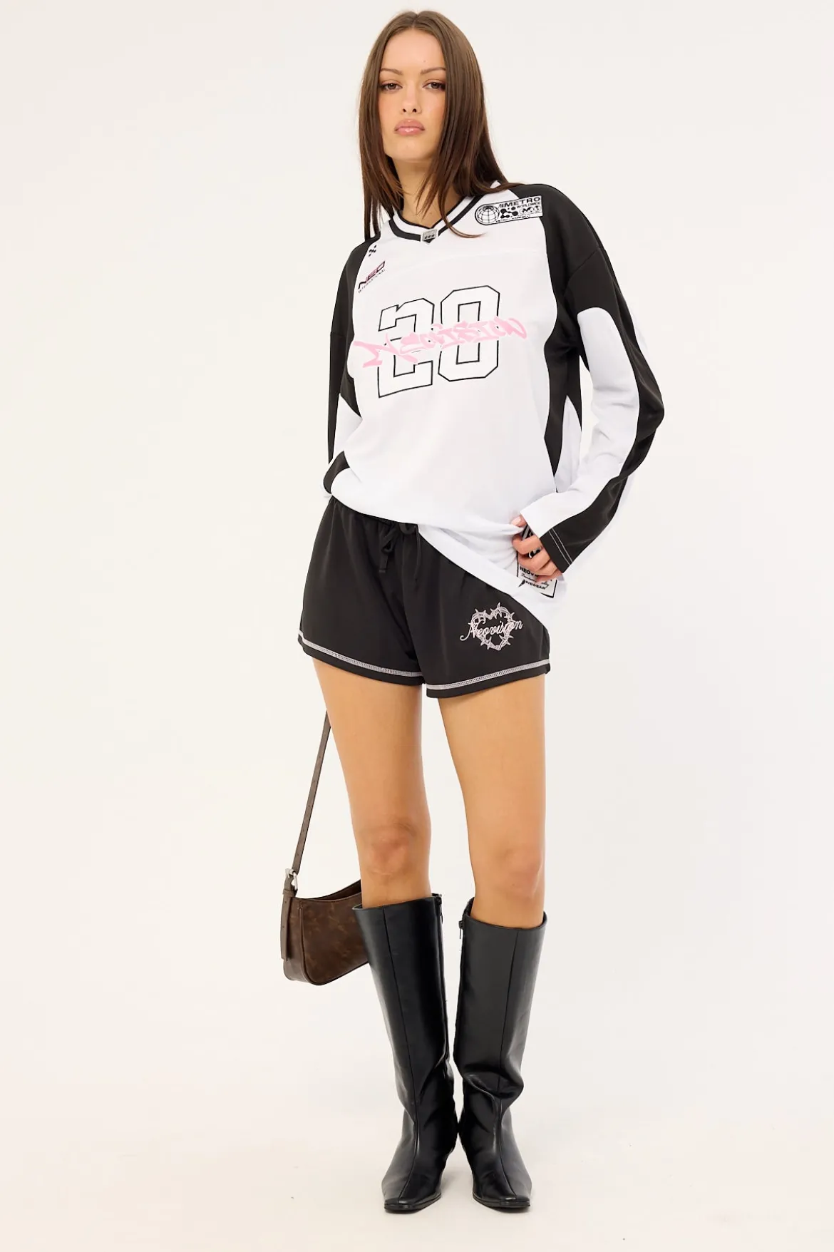 Drafted Drawcord Mini Short Black