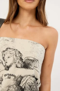 Dreamers Long Tube Top Stone