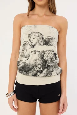 Dreamers Long Tube Top Stone