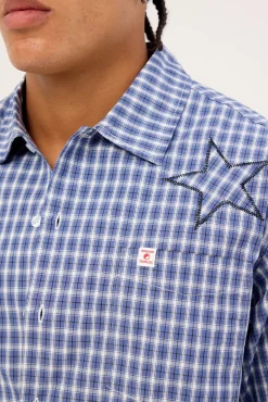 Dreamers Short Sleeve Shirt Blue
