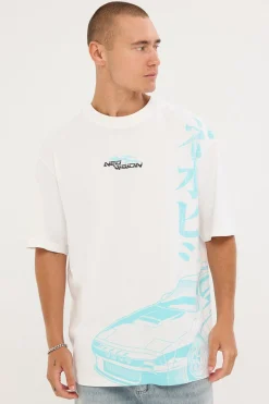Drifter Oversize Super Heavy Tee White