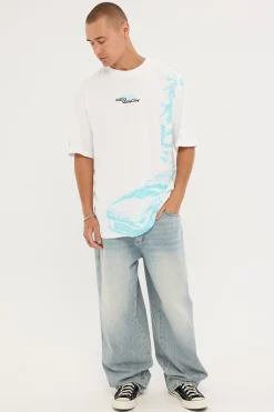 Drifter Oversize Super Heavy Tee White
