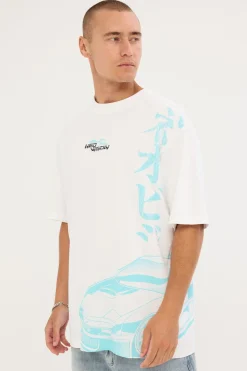 Drifter Oversize Super Heavy Tee White