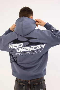 Drifter Street Hoodie Steel