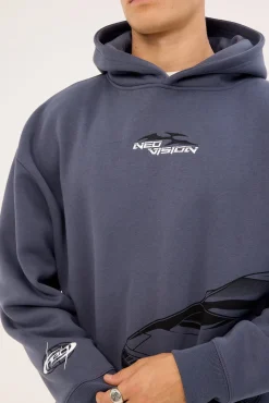 Drifter Street Hoodie Steel
