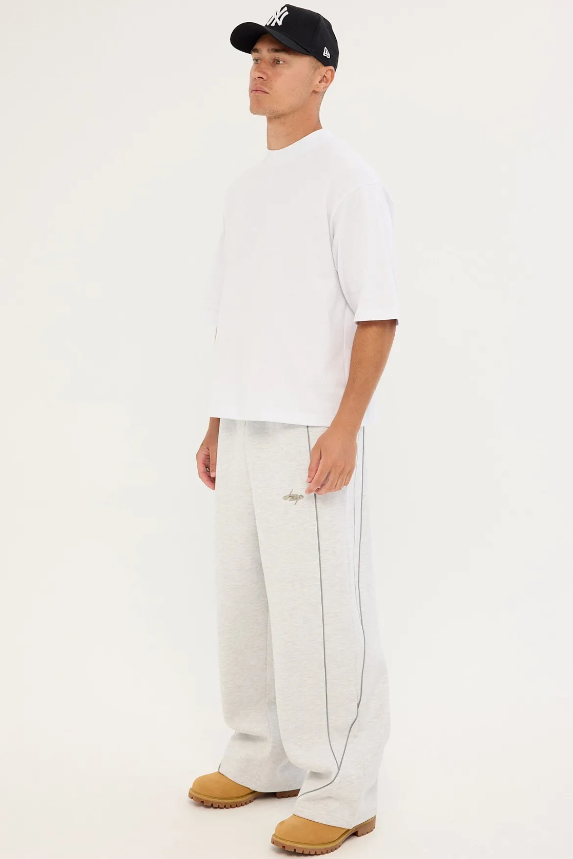 Drifter Super Baggy Sweatpant Snow Marle