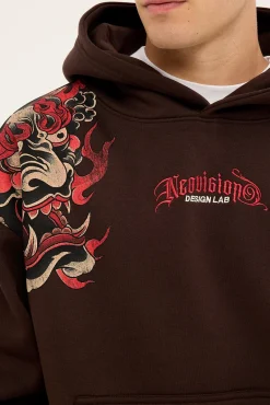 Duality Urban Hoodie Coffee Brown