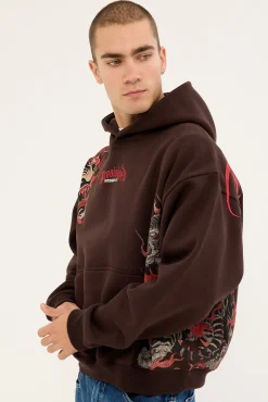 Duality Urban Hoodie Coffee Brown