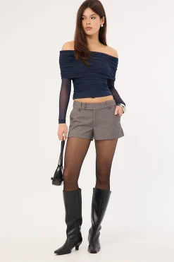 Duke Tailored Shorts Grey
