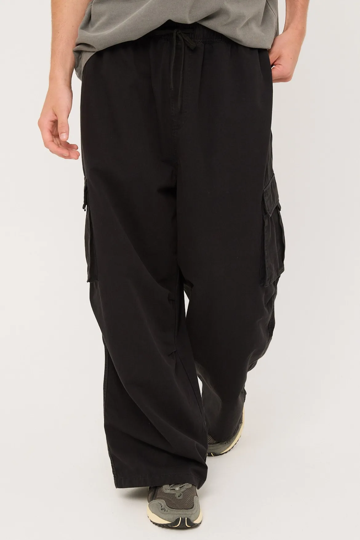 Dune Baggy Cargo Pant Washed Black