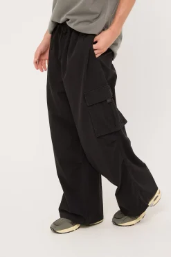 Dune Baggy Cargo Pant Washed Black