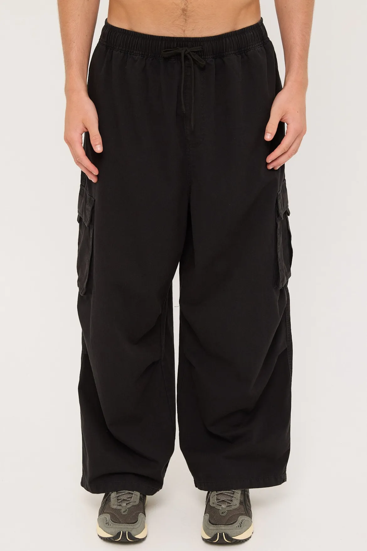 Dune Baggy Cargo Pant Washed Black
