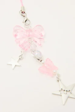 Eira Camera Phone Charms Pink