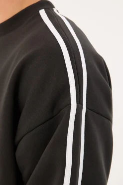 Elite Crew Sweater Black