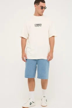 EMB Denim Standard Short Mid Blue