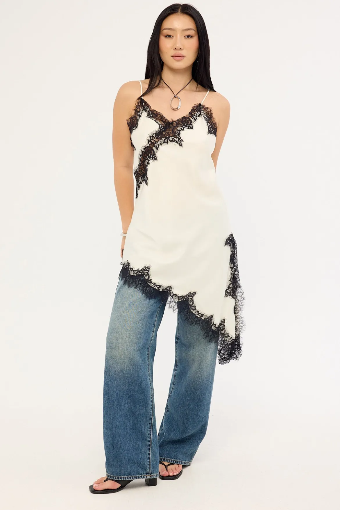 Emerging Midi Dress Porcelain