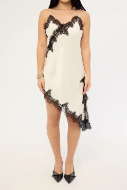 Emerging Midi Dress Porcelain