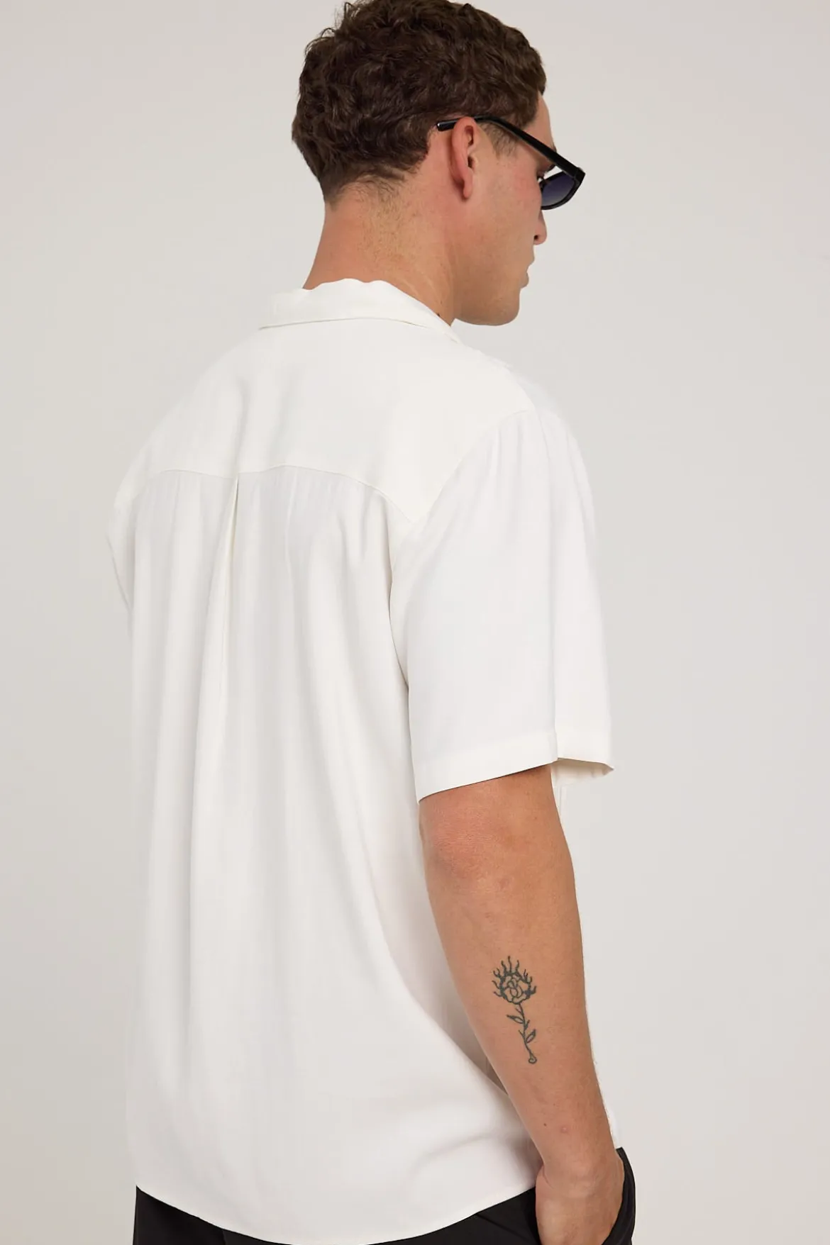 Emerson Bowler Resort Shirt White