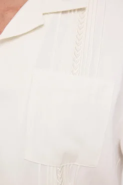 Emerson Bowler Resort Shirt White