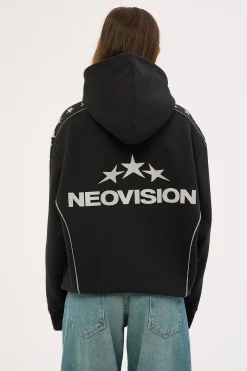 Empire Relaxed Hoodie Black