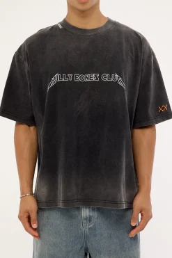 End Of Time Tour Tee Washed Black