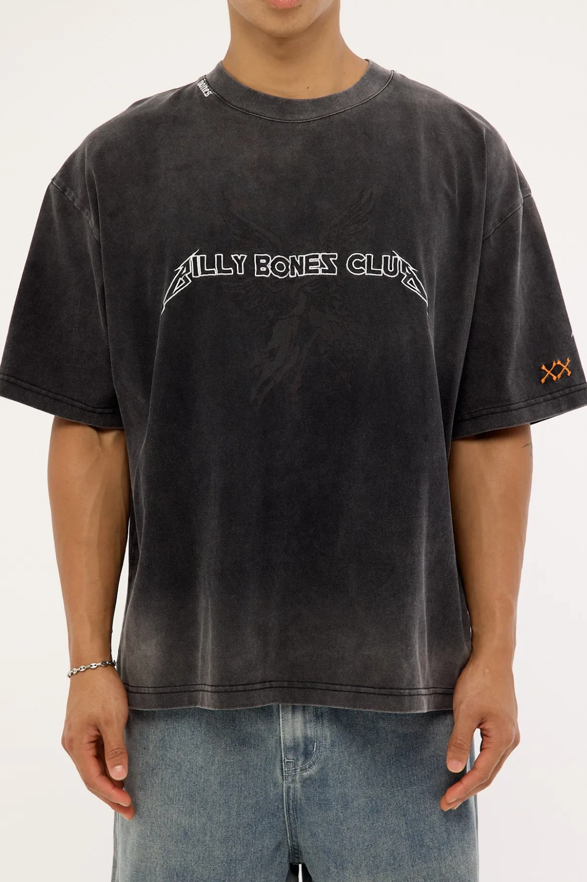 End Of Time Tour Tee Washed Black