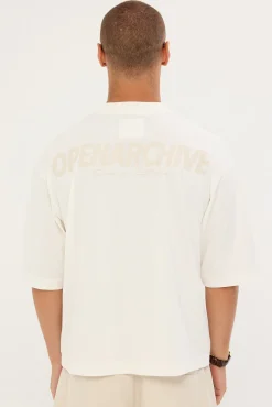 Enduro Organic Cropped Street Tee Off White