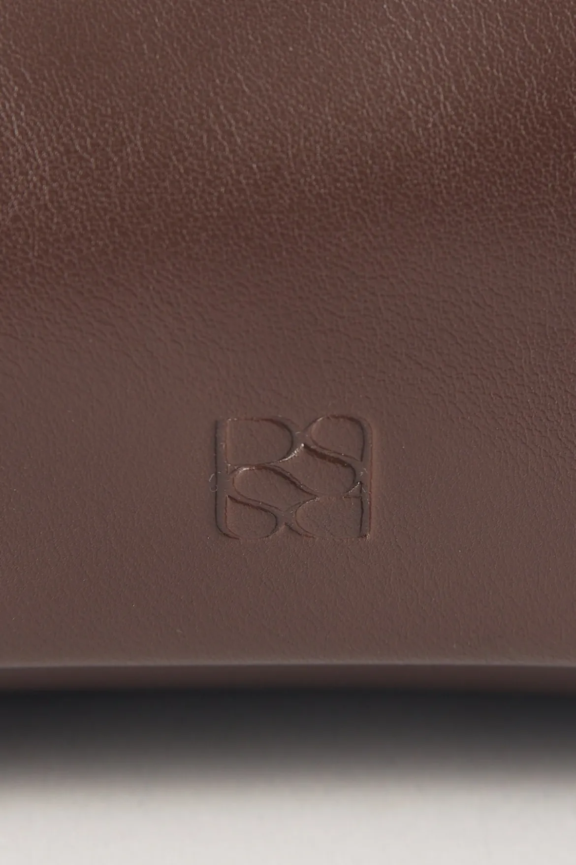 Enola Buckle Shoulder Bag Brown