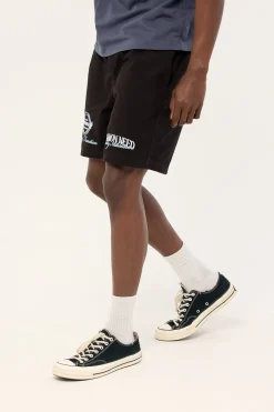 Enroll Elastic Waist Short Black