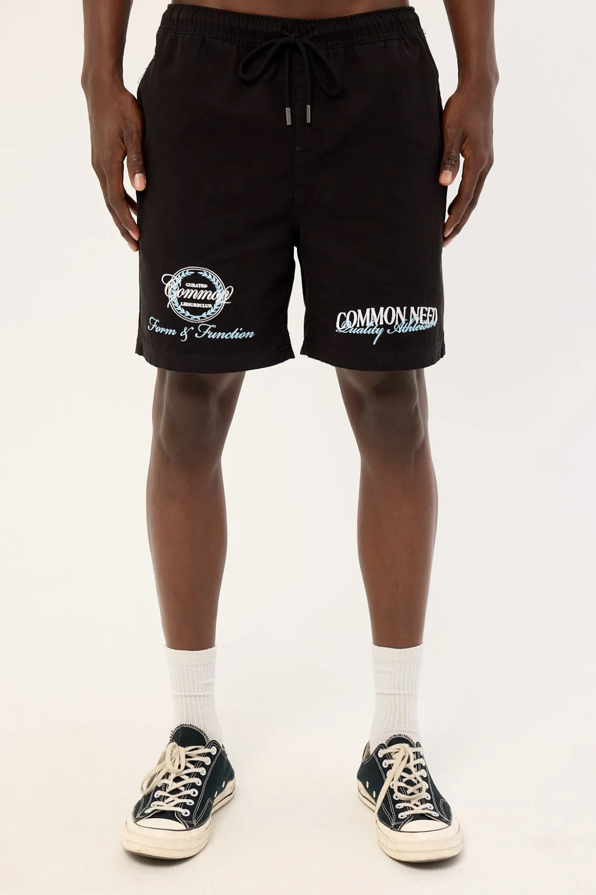 Enroll Elastic Waist Short Black