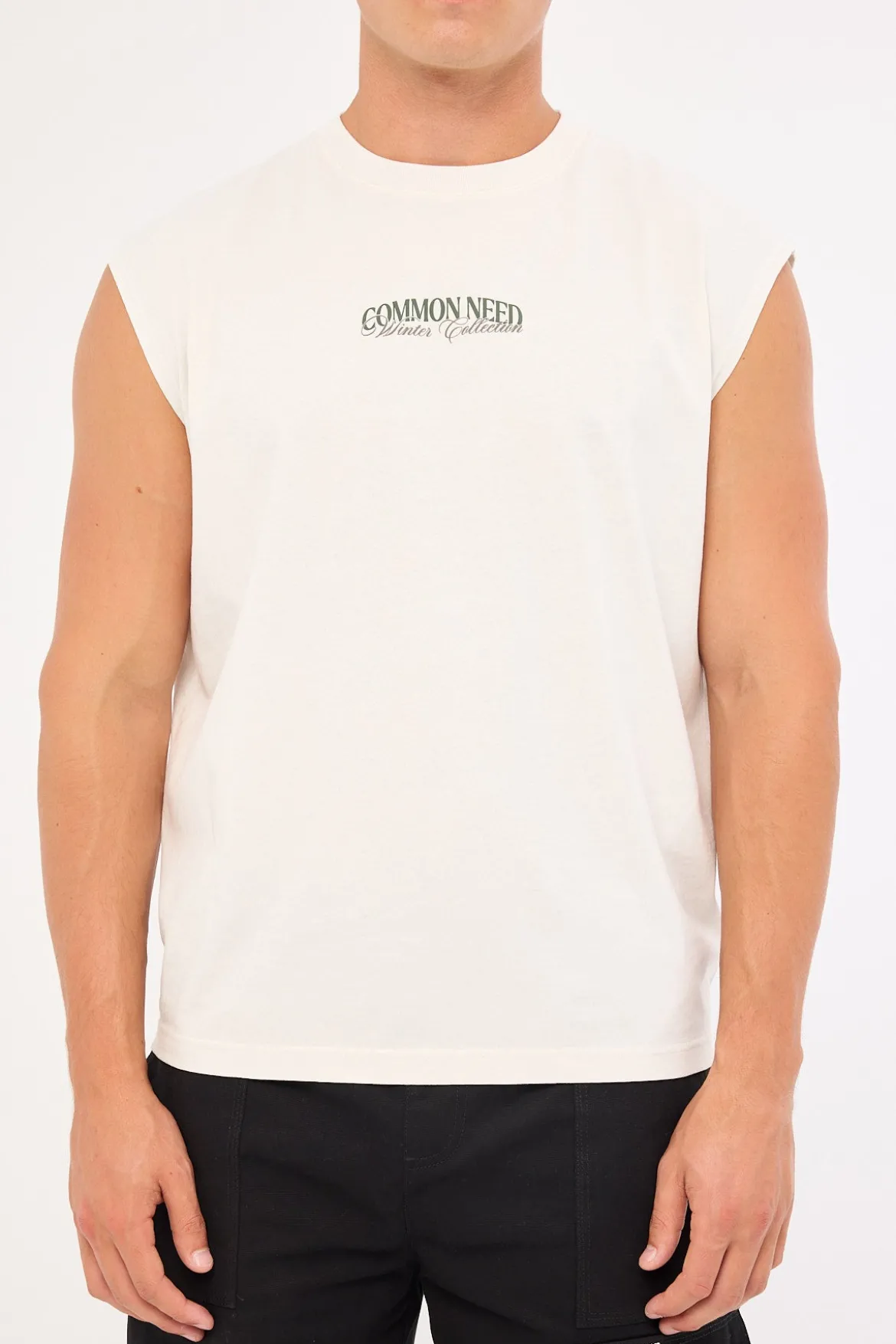 Enroll Muscle Tank Washed Grey Fog