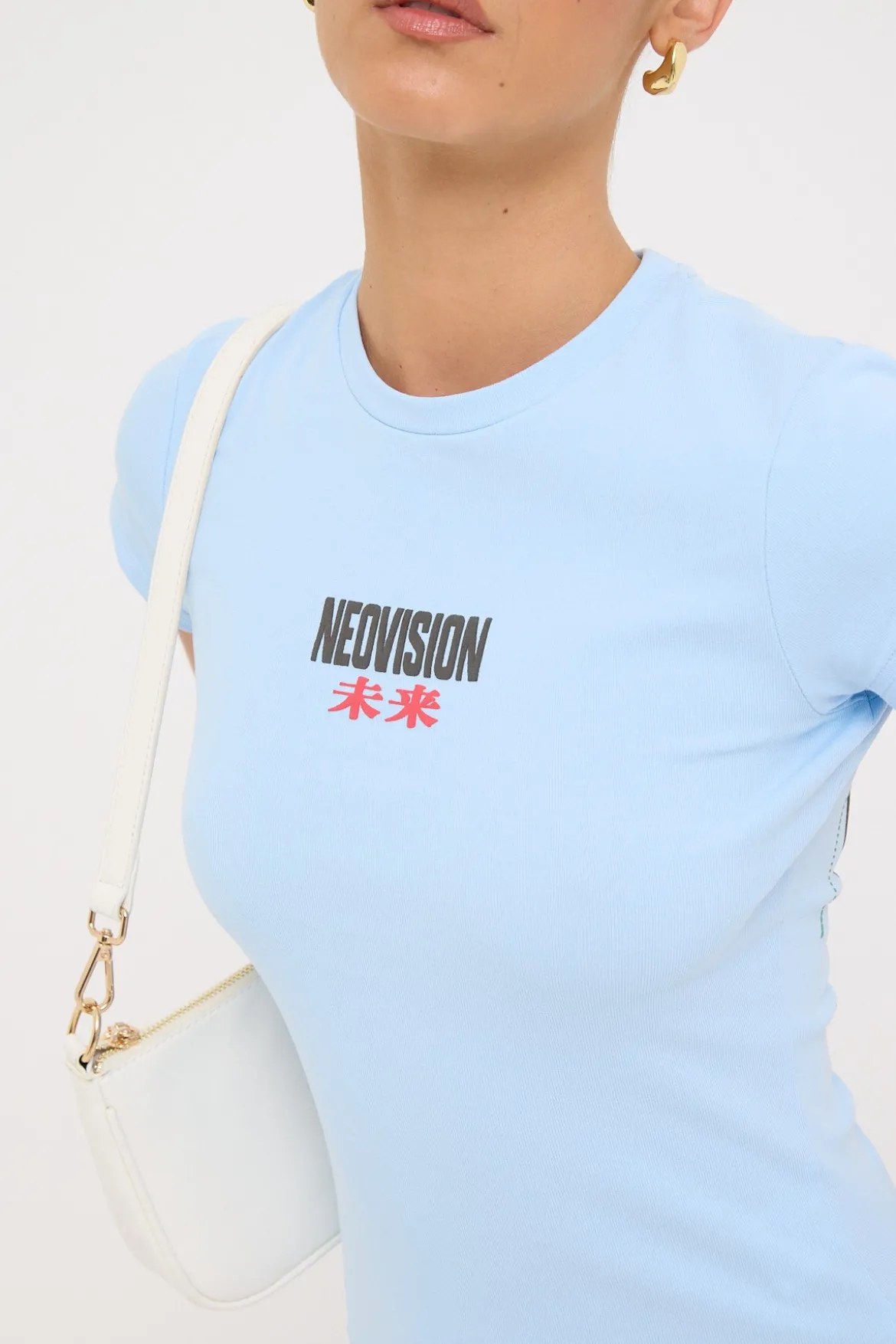 Entry Baby Tee Arctic Blue