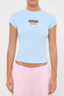 Entry Baby Tee Arctic Blue