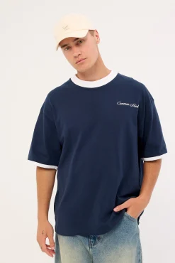Era Heavyweight Easy Tee Navy