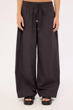 Error Wide Leg Cargo Pant Charcoal