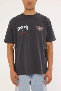 Essendon Vintage Goth Tee Pigment Asphalt