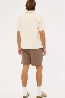 Essential Short Dusty Brown