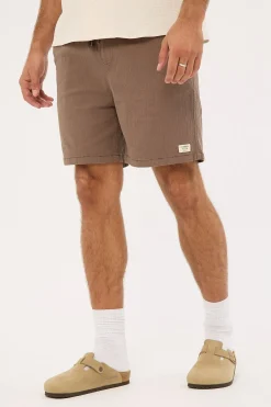 Essential Short Dusty Brown