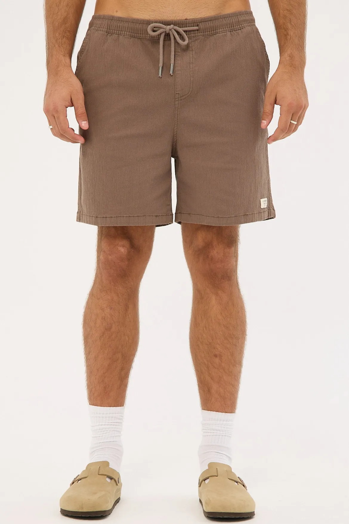 Essential Short Dusty Brown