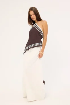 Estelle Maxi Skirt White