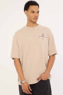 Etiquette Heavyweight Boxy Tee Granite