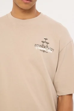 Etiquette Heavyweight Boxy Tee Granite