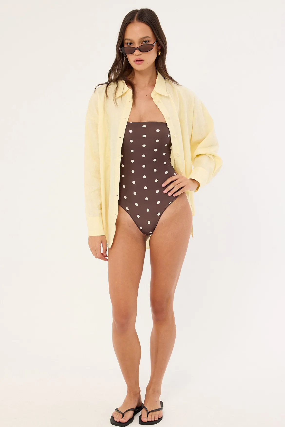 Etta Linen Long Sleeve Shirt Butter