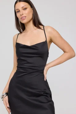Evie Recycled Maxi Dress Black
