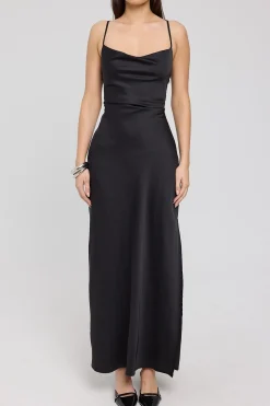 Evie Recycled Maxi Dress Black