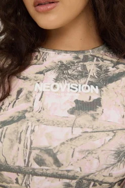 Exhibit Baby Tee Pink Camo